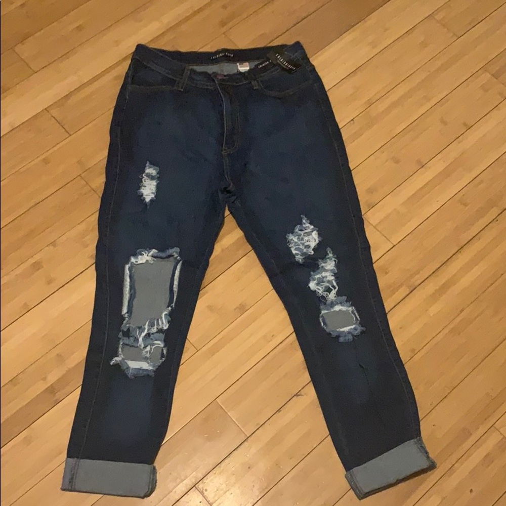 Fashion Nova Beach Bum Jeans